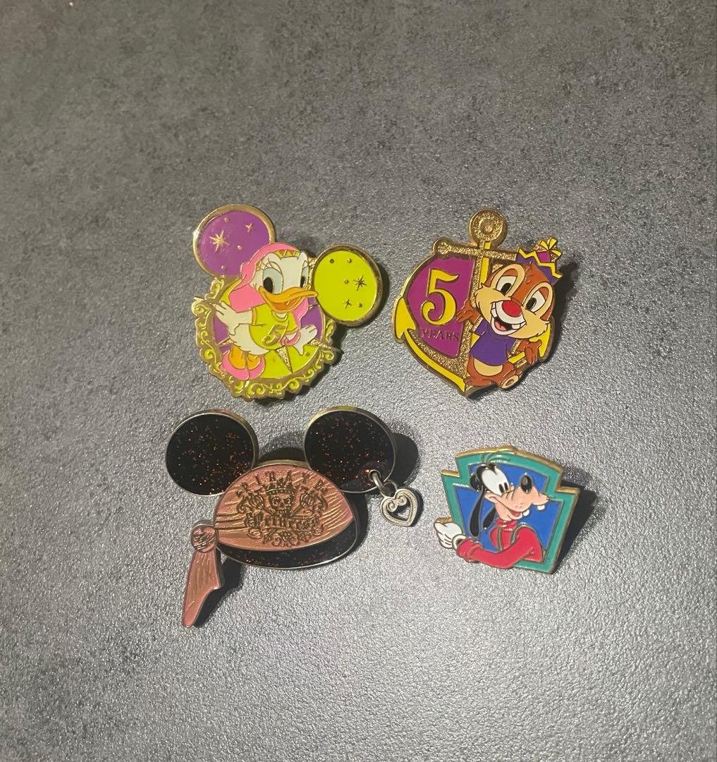 東京ディズニーシー 東京ディズニーランド ピンバッジ セット - メルカリ