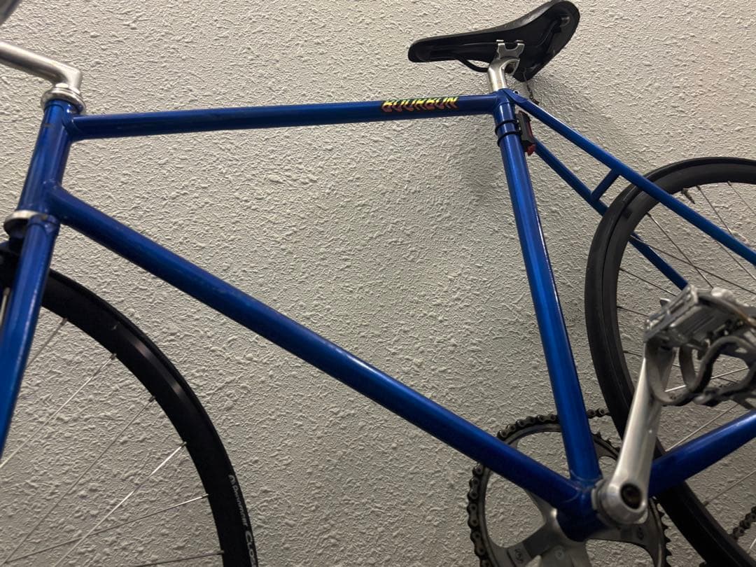 シングルスピードピストバイク 青