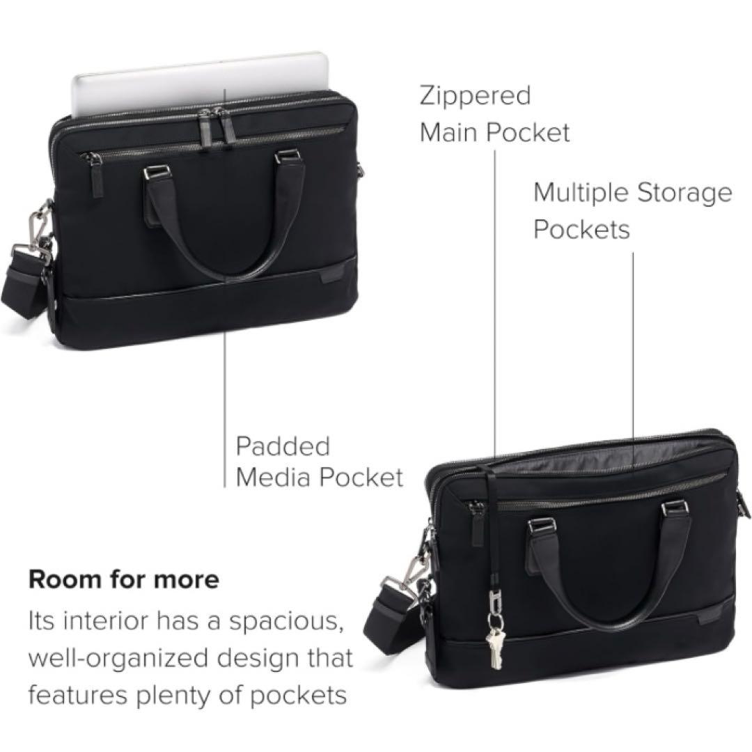 《未使用品》 TUMI ビジネスバッグ Harrison 「シカモア」スリム