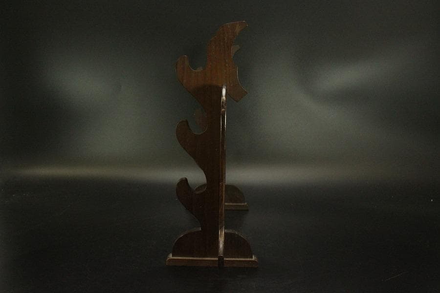 武具甲冑 刀掛 遠州 桑 時代物(A891)