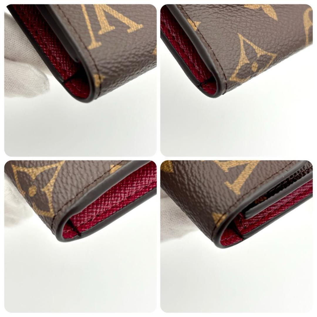 キティ様　ルイヴィトン モノグラム ケース 財布 ポルトモネ ロザリ