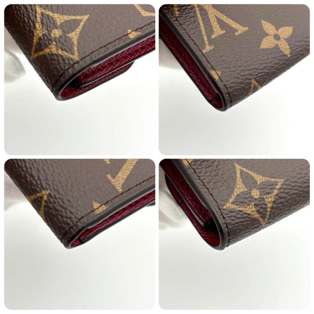 キティ様　ルイヴィトン モノグラム ケース 財布 ポルトモネ ロザリ