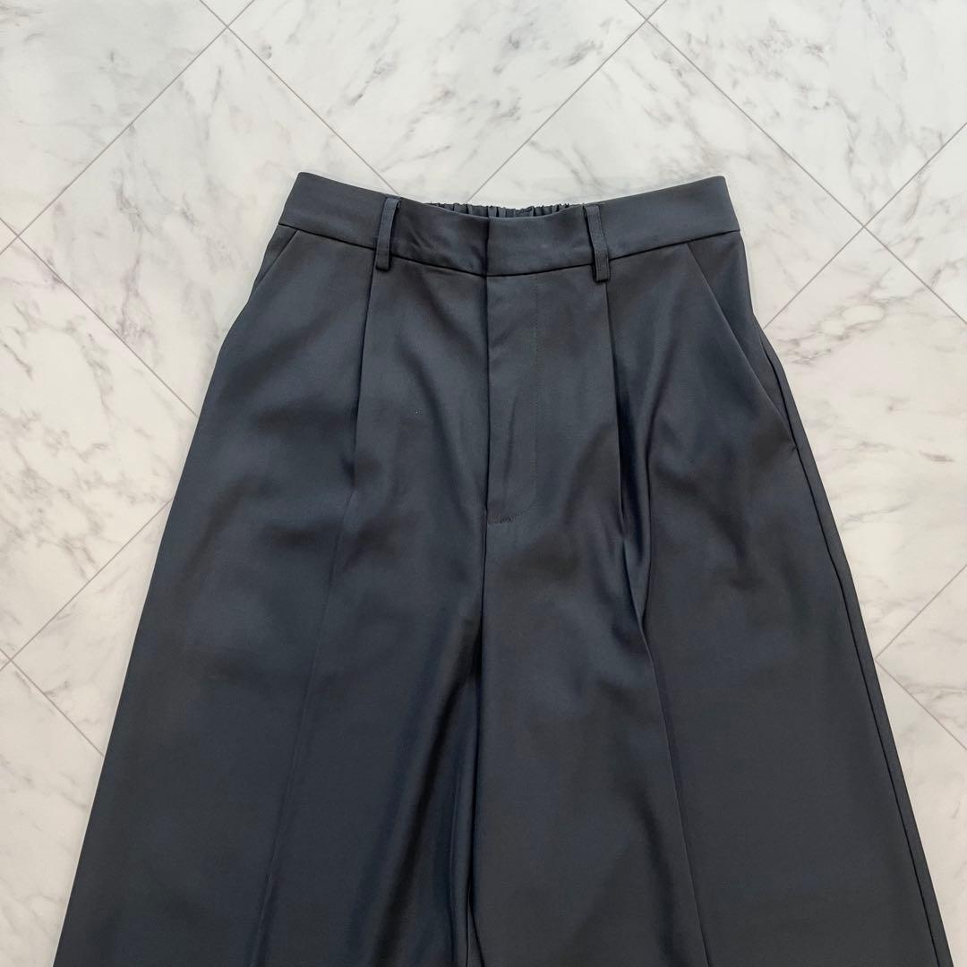 美品✨niana アシンメトリービスチェ&ワイドパンツセットアップ パンツドレス