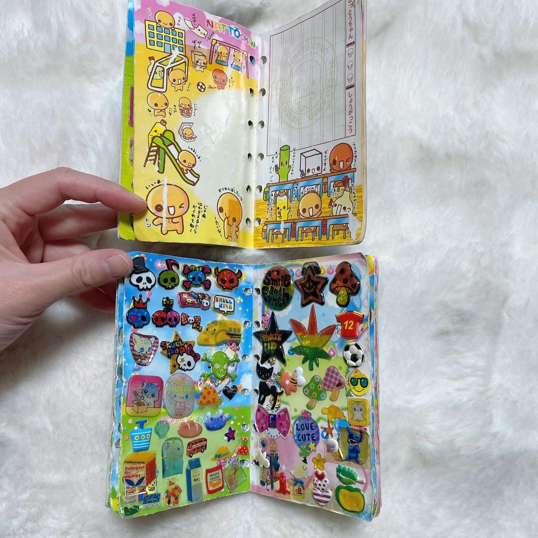 平成レトロ　シール帳 完成品 メゾピアノ　ウォーターシール　サンリオ　キティ