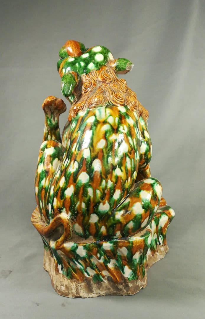 オベサス様専用 三彩 獅子 置物 中国美術