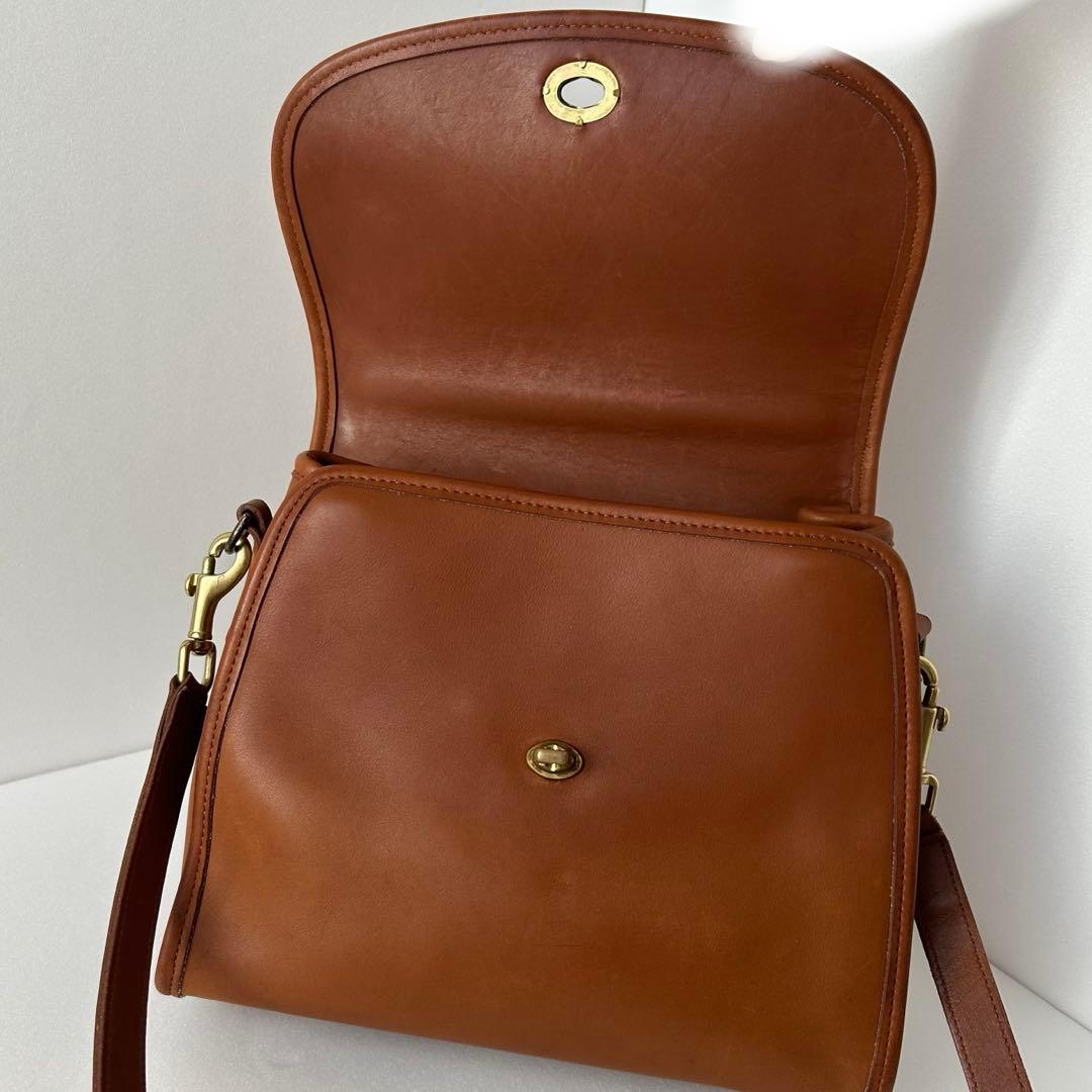 クリーニング済 old coach 9977 Manor Bag USA