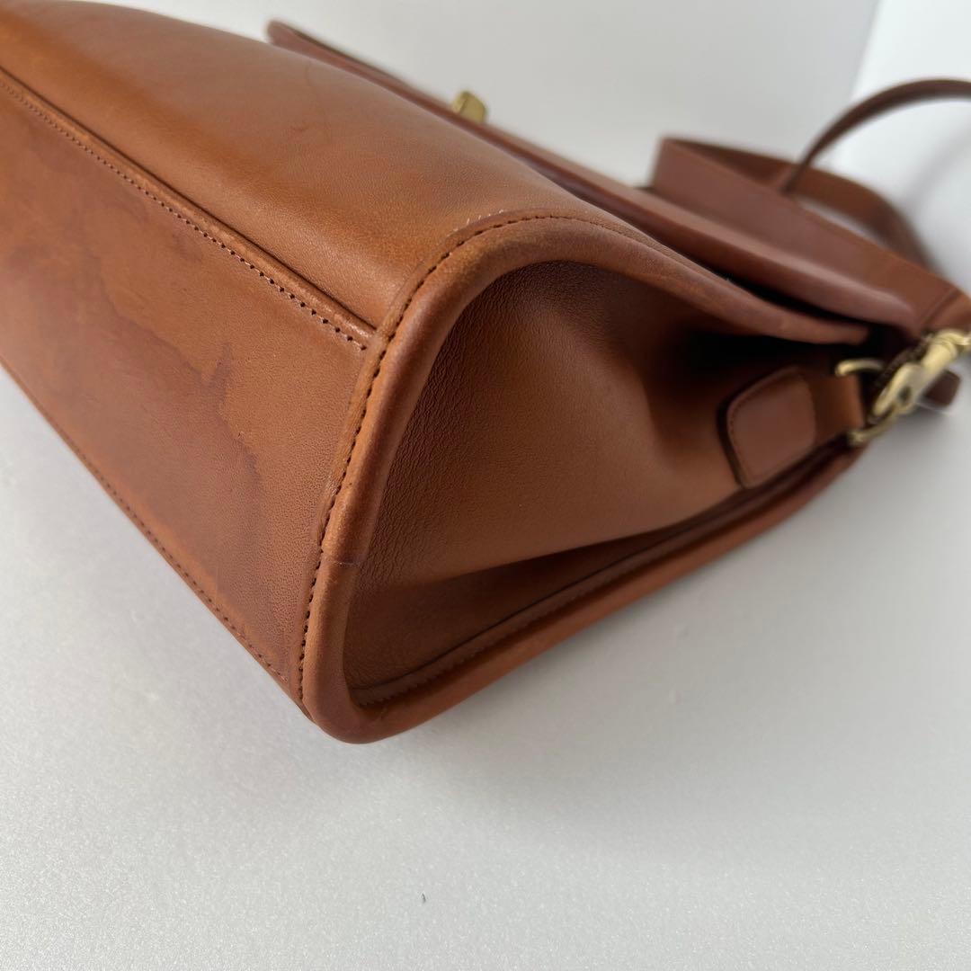 クリーニング済 old coach 9977 Manor Bag USA