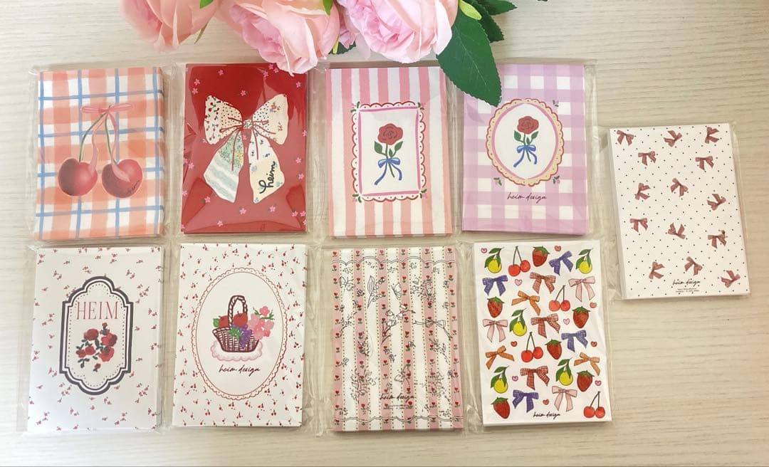 heim_design× ARomanticさま♡コラボロールメモ♡全9種類♡ - メルカリ