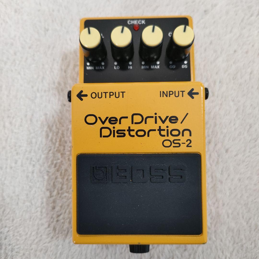 BOSS OS-2 Over Drive/Distortion　取扱説明書付
