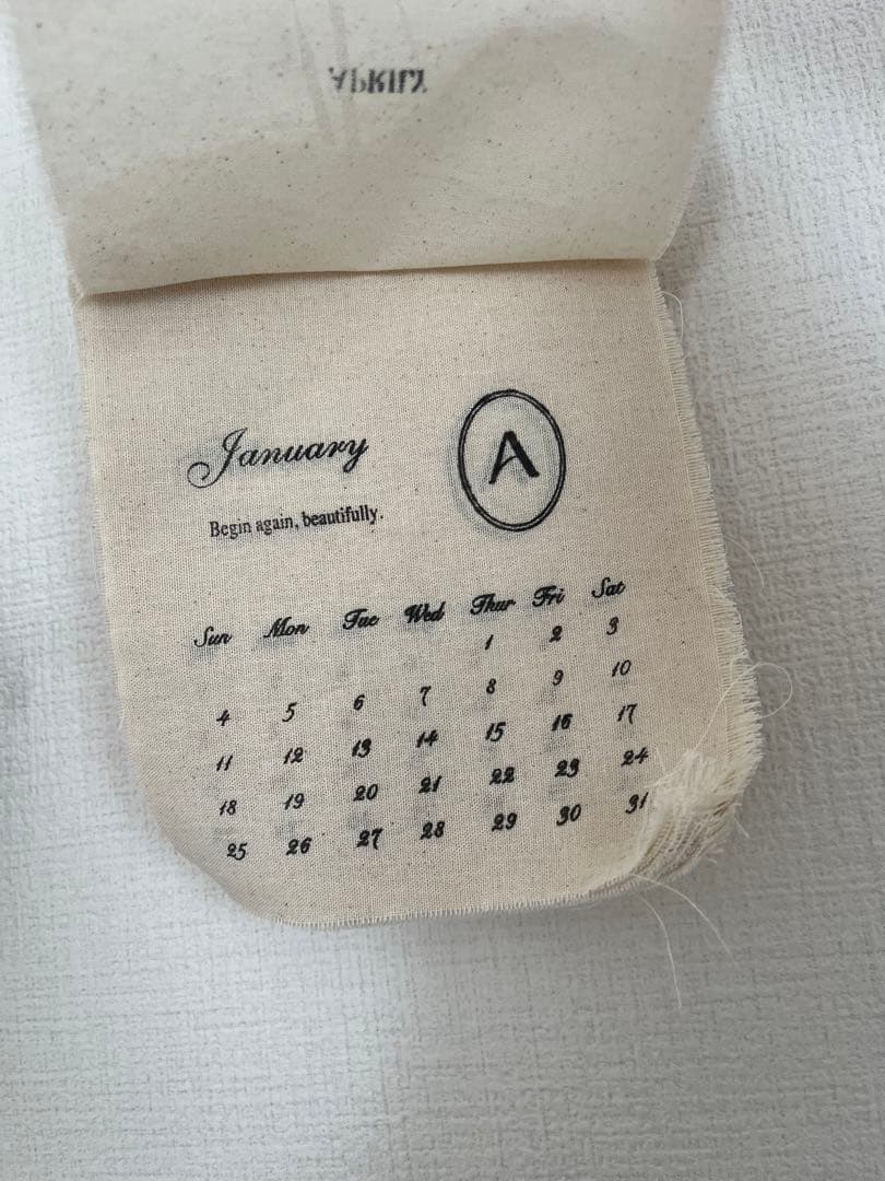 APRILY 2026年ファブリックカレンダー 布 カレンダー2026」の人気商品