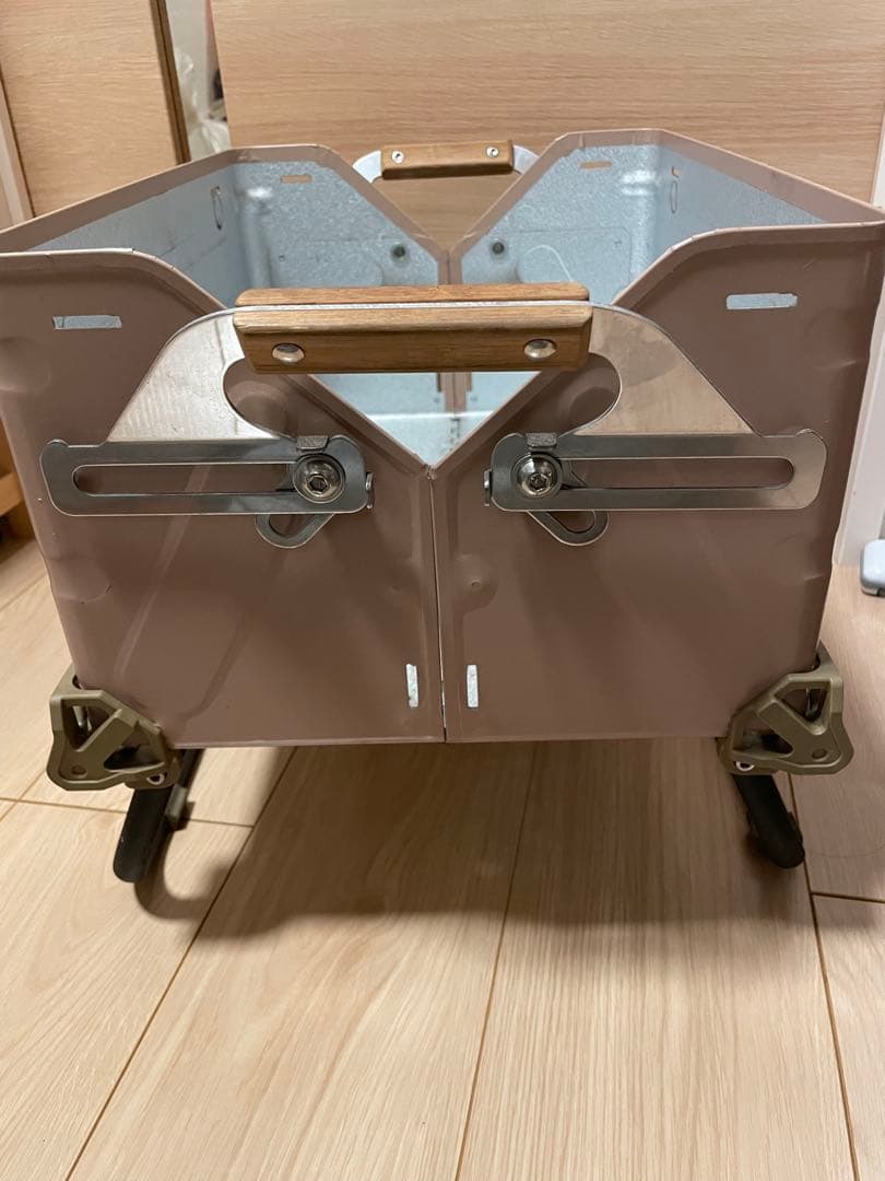 スノーピーク シェルフコンテナ25 ブラックレッグ付き 2セット