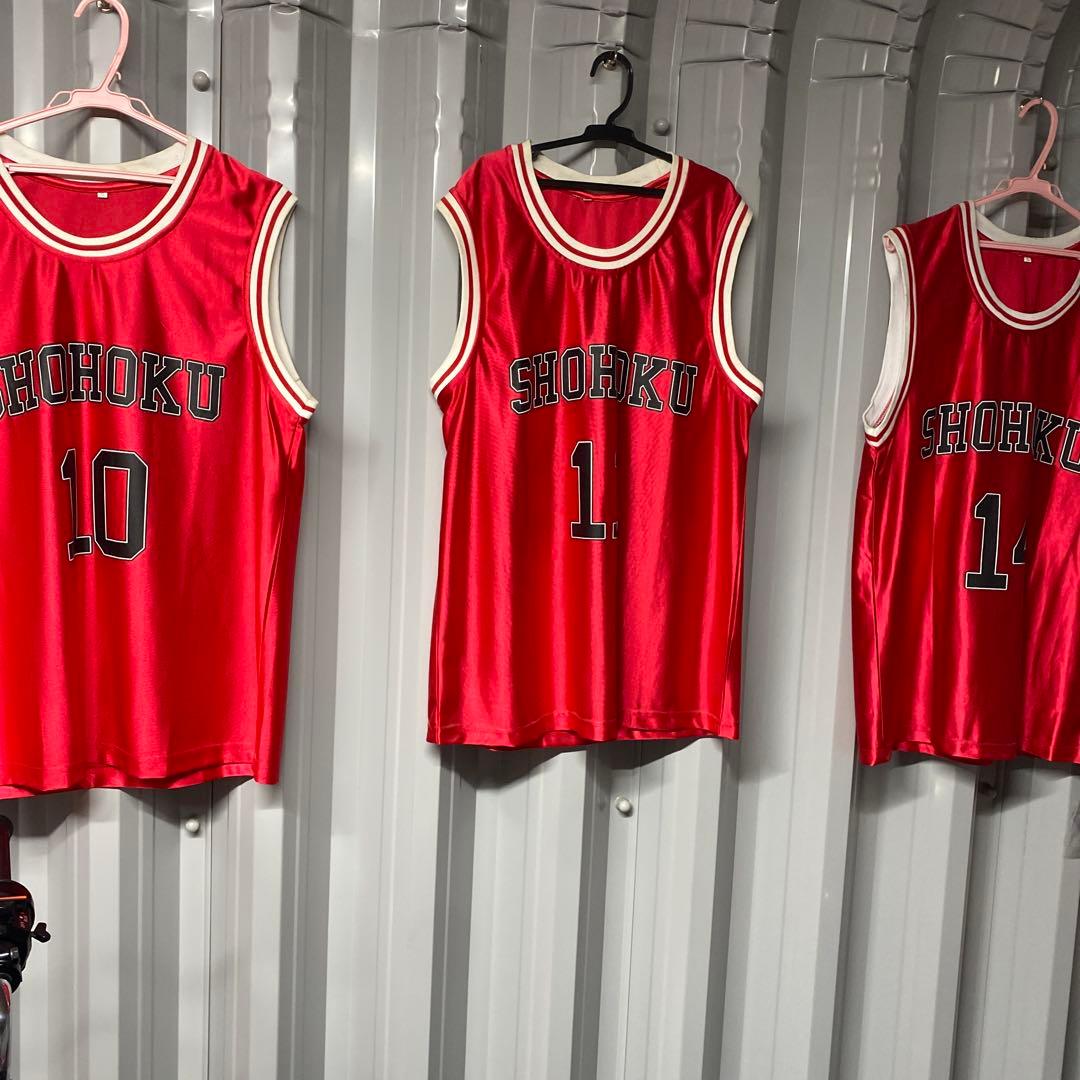 スラムダンク 湘北ユニフォーム6着まとめセット バスケット