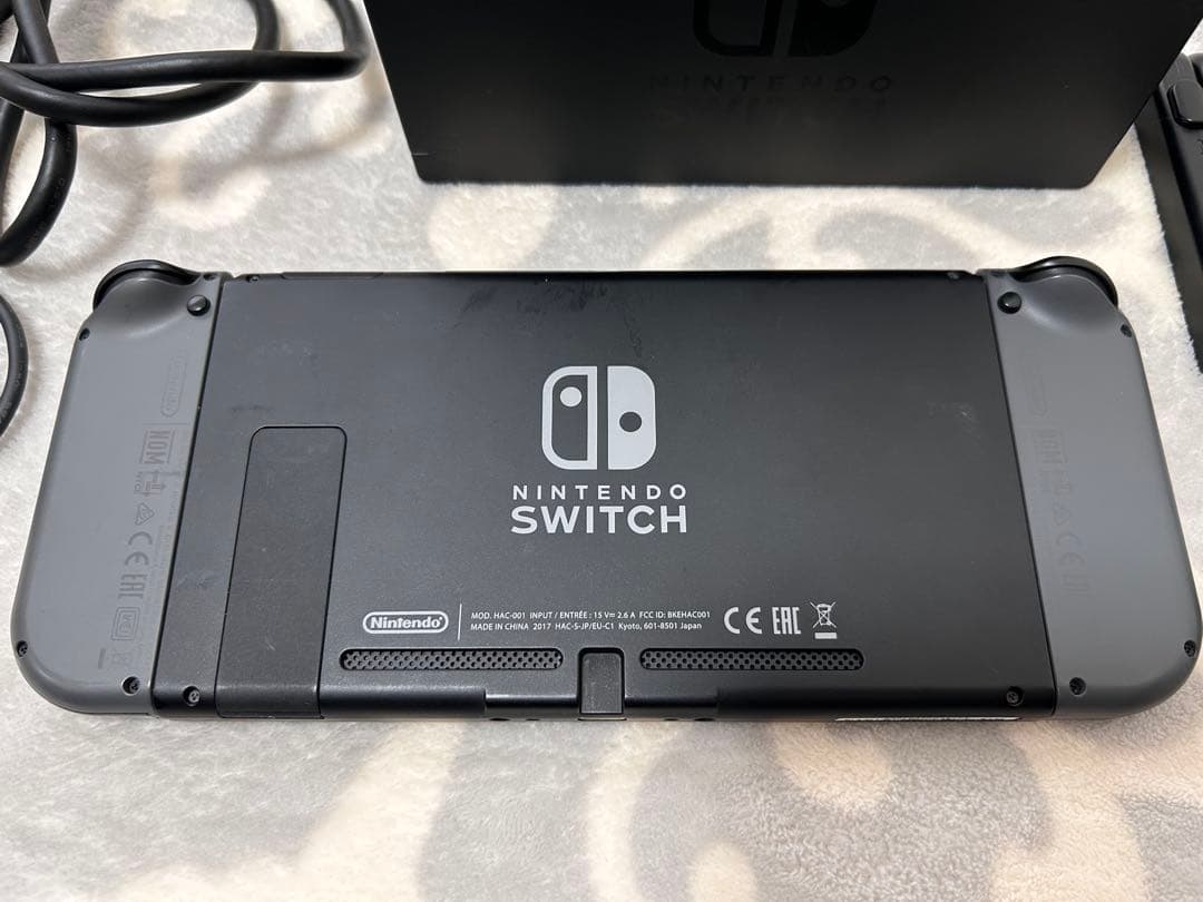 Nintendo Switch 本体 グレー ドック付き