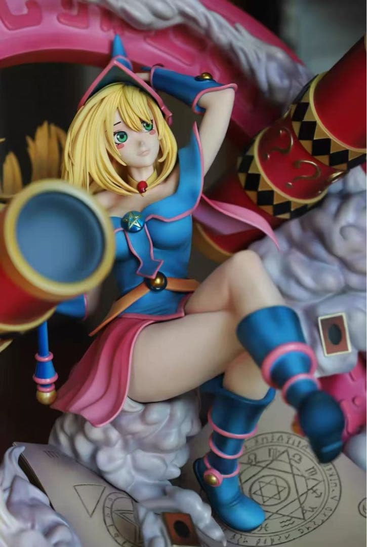 遊戯王 ブラック・マジシャン・ガール ガレージキット ガレキ スタチュー ⑨