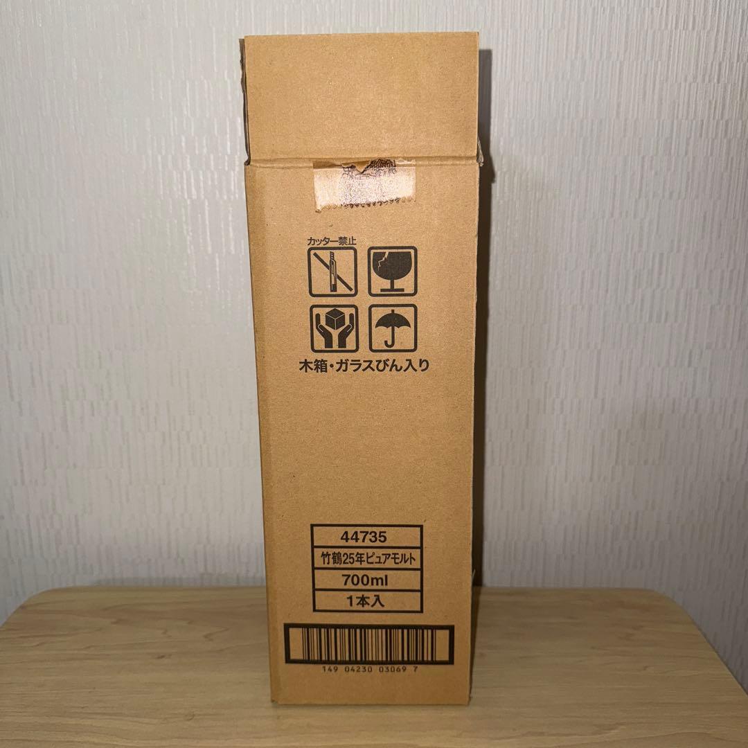 竹鶴25年 空瓶 未洗浄 ダンボール付き 1本 - メルカリ