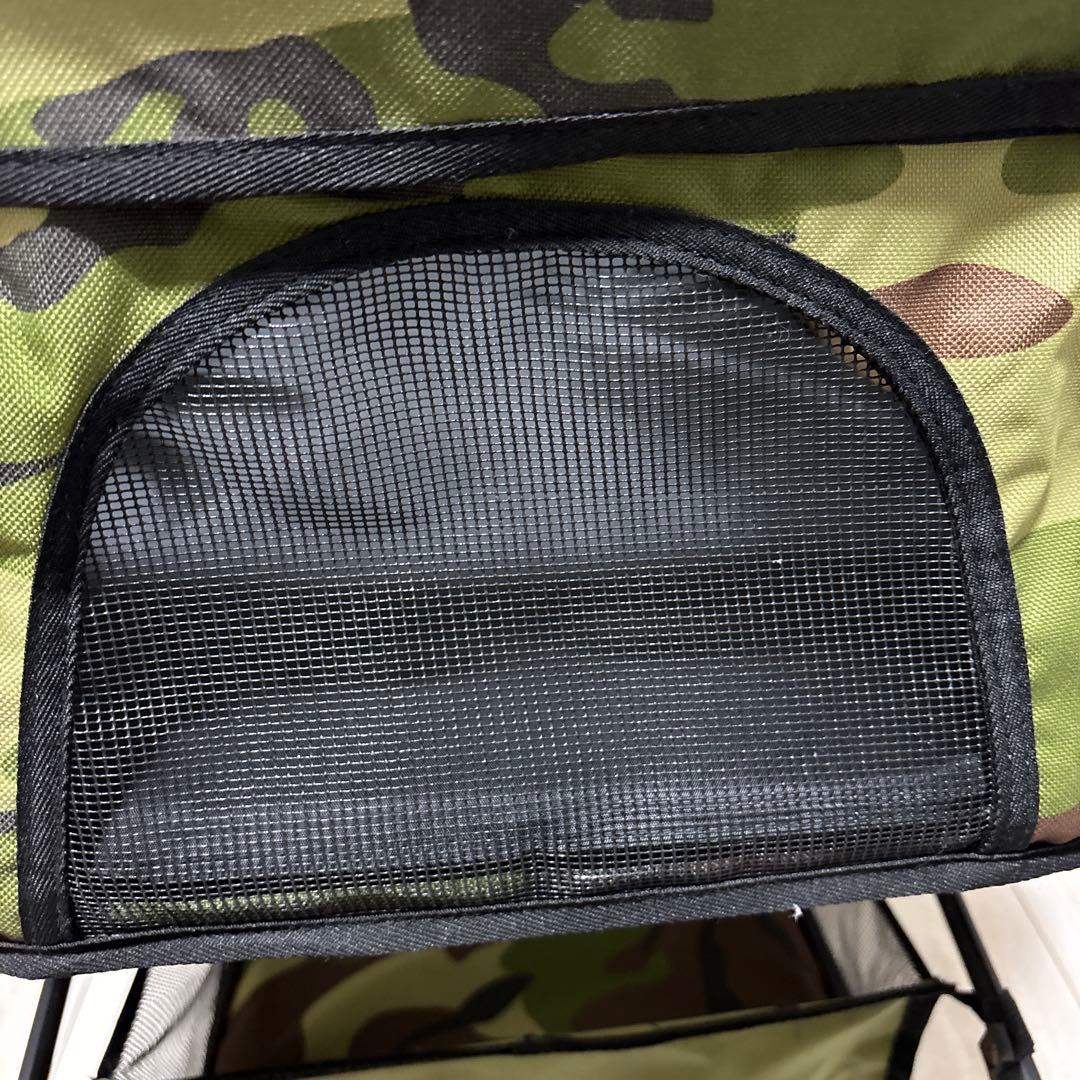 美品】ピッコロカーネ プリモ 迷彩 ペットカート 数回使用のみ 倉庫