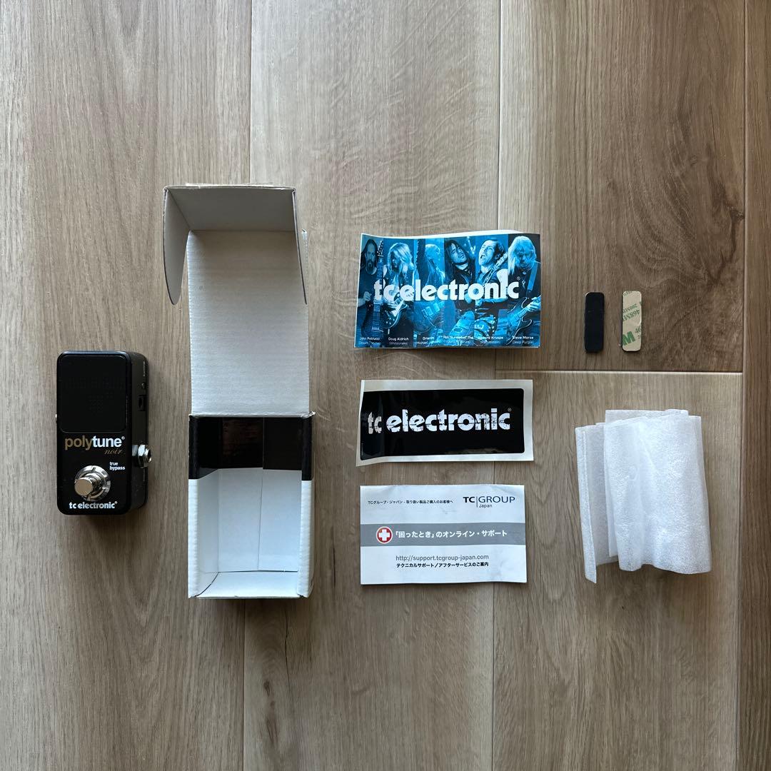 tc electronic polytune noir ギターチューナー