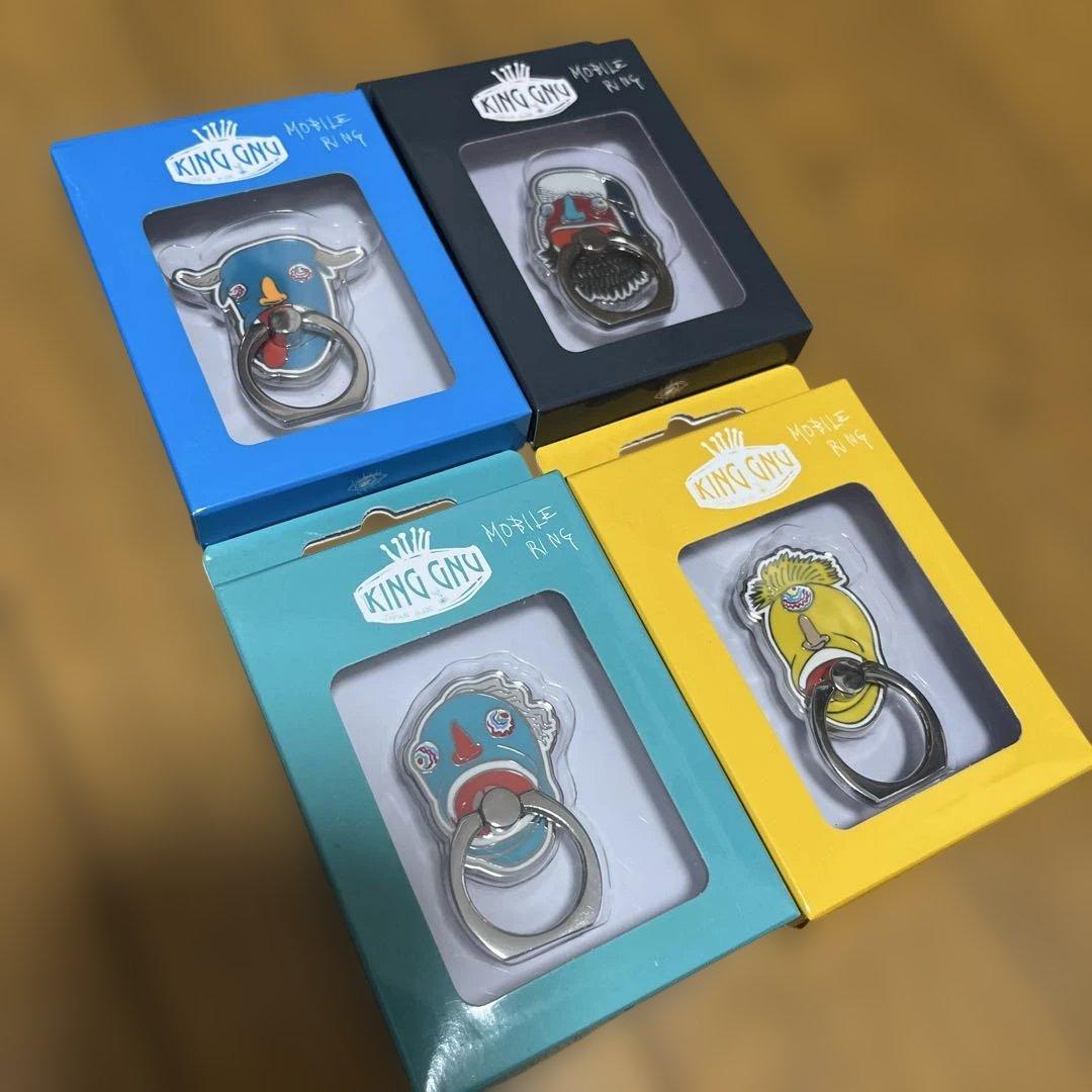 King Gnu モバイルリング スマホリング4種セット