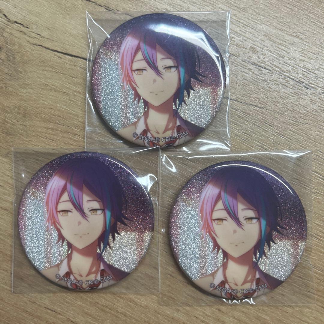 プロセカ プロジェクトセカイ グリッター缶バッジ 31b 神代類 - メルカリ