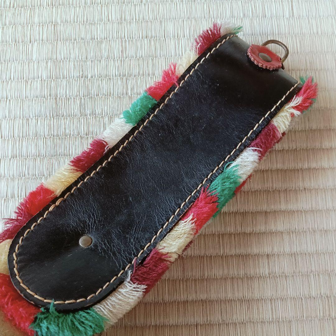 スイス アッペンツェル地方 カウベル 大□真鍮 本革 鐘 牛 民芸品 細工