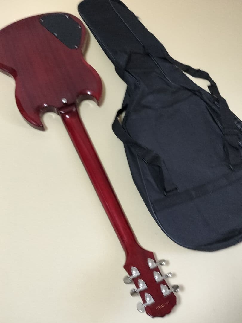 Epiphone エピフォン SG チェリー セットネックG-400 初心者最適