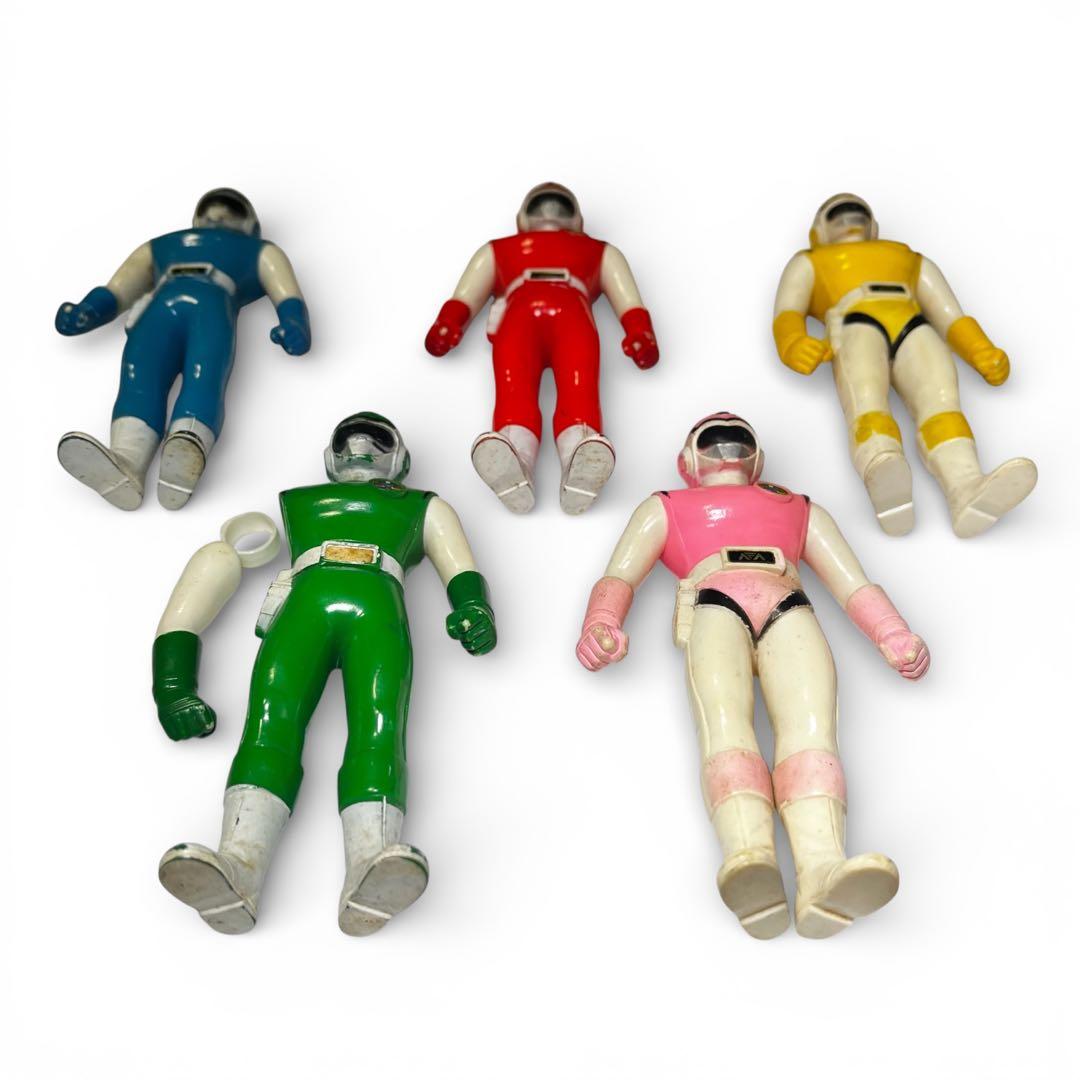 BANDAI 超新星フラッシュマン 1986年 ソフビ5体セット - メルカリ