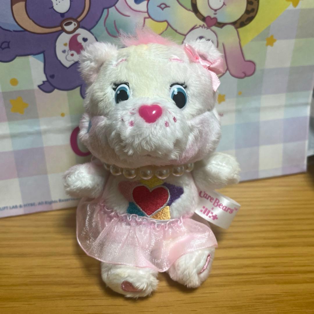 ILLIT ケアベア コラボ ソフトキーチェーン ウォンヒ キーリング