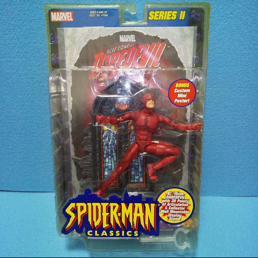 未開封☆スパイダーマンクラシック2の4体セット/SPIDER-MAN、デアデビル