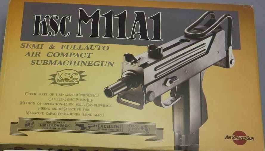 最終特価　サイレンサー付 KSC イングラム M11 ガスガン MAC