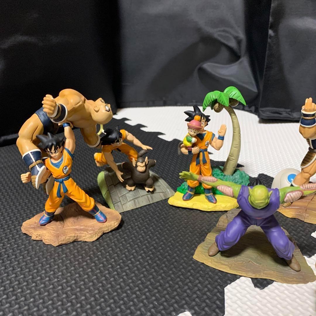 □ 激レア ドラカプ 宿命の戦い！！サイヤ人編 彩色 全7種 ボーナスパーツ