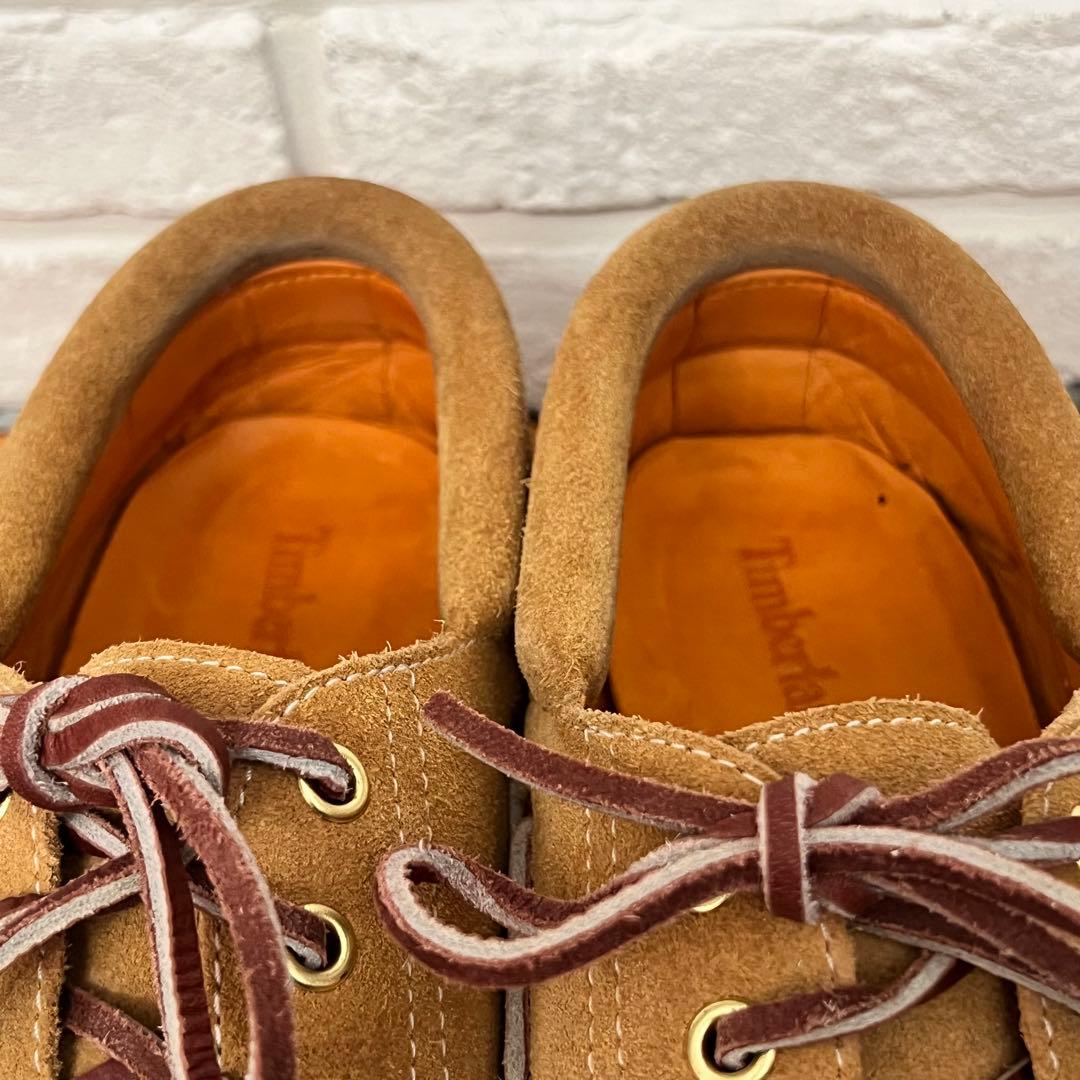 美品【ティンバーランド】B&Y別注　3EYE CLASSIC LUG スエード