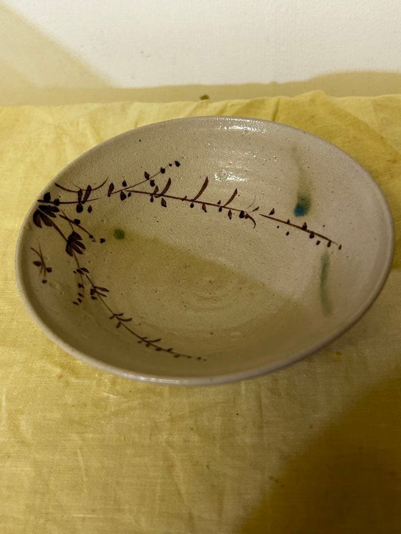 加藤芳右衛門 織部平茶碗