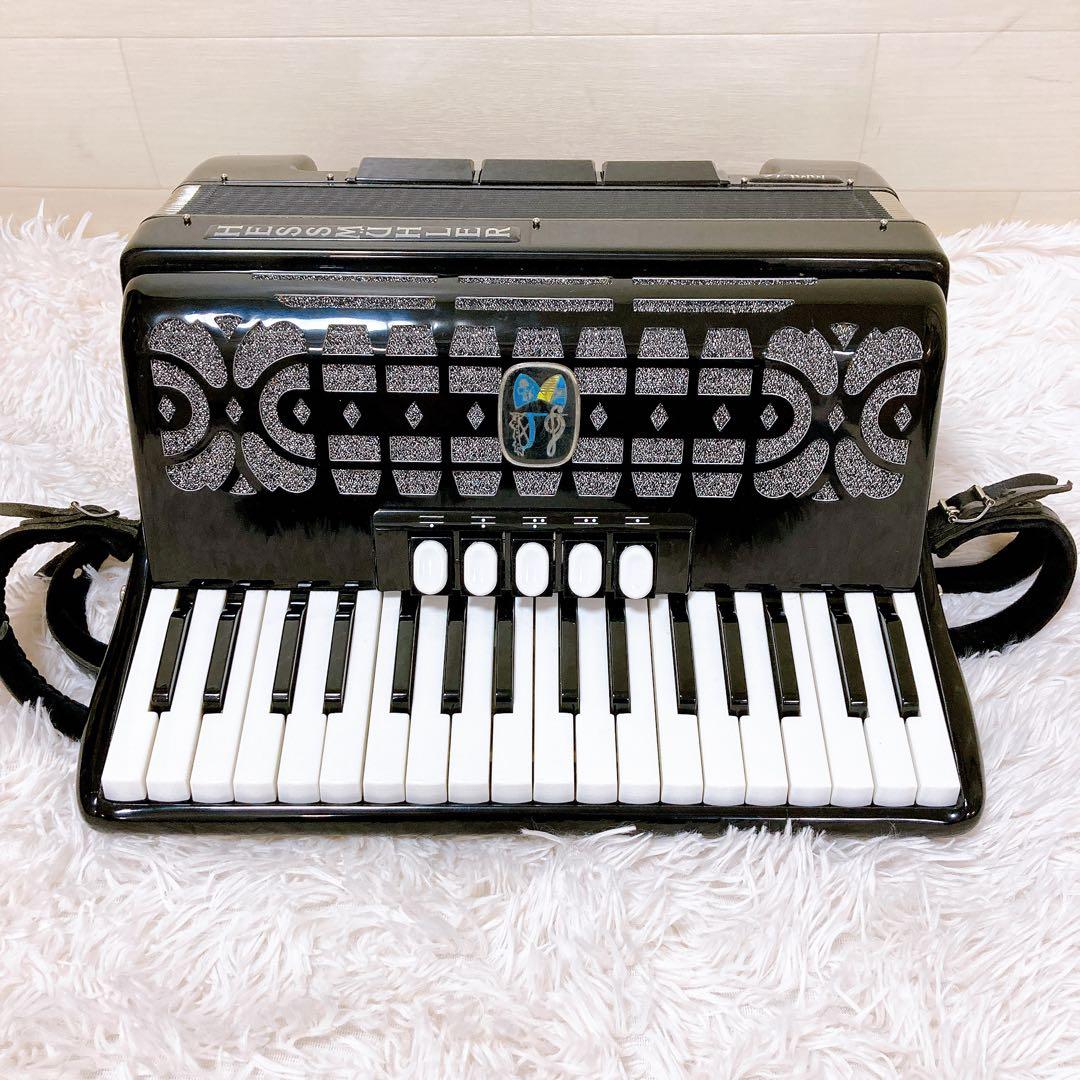ドイツ製 ヘスミューラー MML72 初心者オススメアコーディオン 鍵盤楽器
