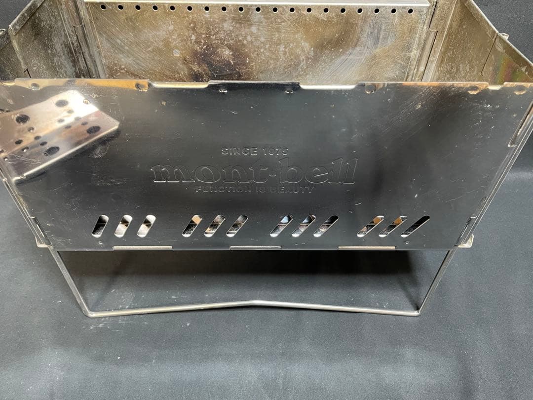 モンベル　フォールディング ファイヤーピット　焚き火台　セット　463