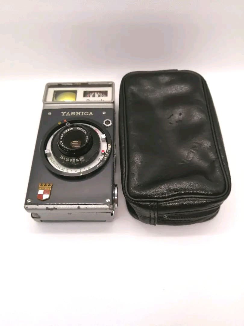 博物館級、露出計作動 ハーフカメラYASHICA 本物 RAPIDE ヤシカラピード