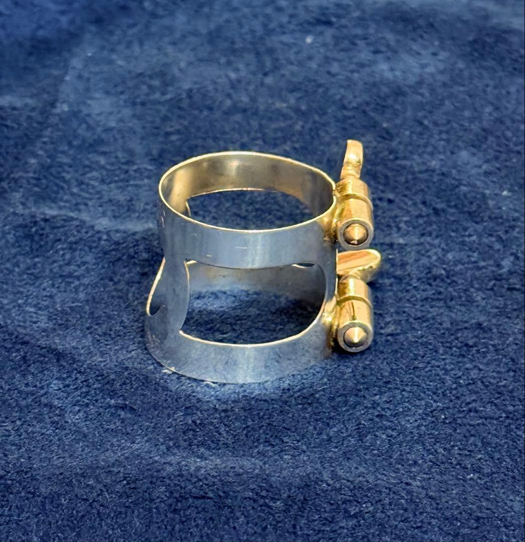 SELMER アルトサックス用リガチャー 《旧タイプ/スモールIN》2本締 SP