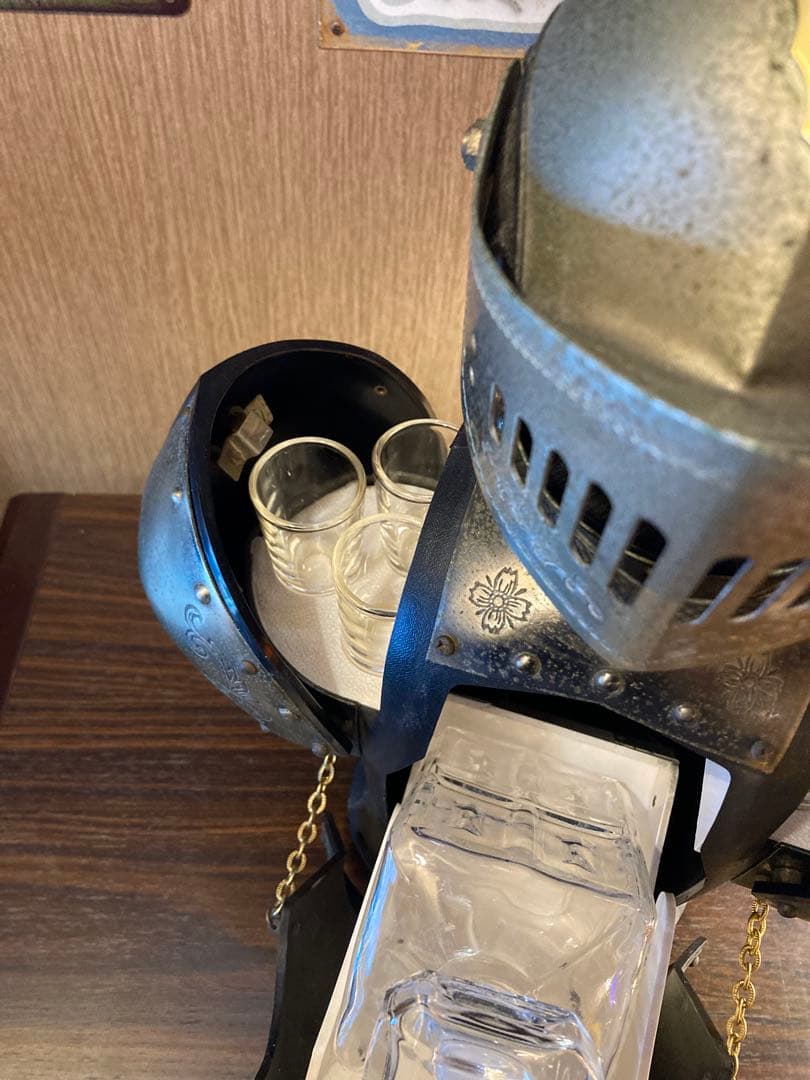 ニッカ ヴィンテージ 鎧 兜 甲冑 騎士 アンティーク 置物 昭和 レトロ 雑貨