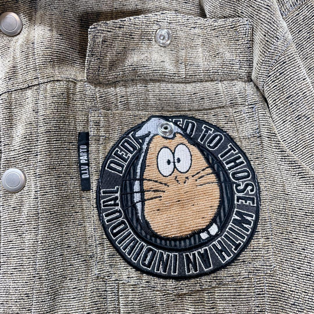 PARTO JEANS ゲゲゲの鬼太郎 ねずみ男 セットアップ ビッグサイズ