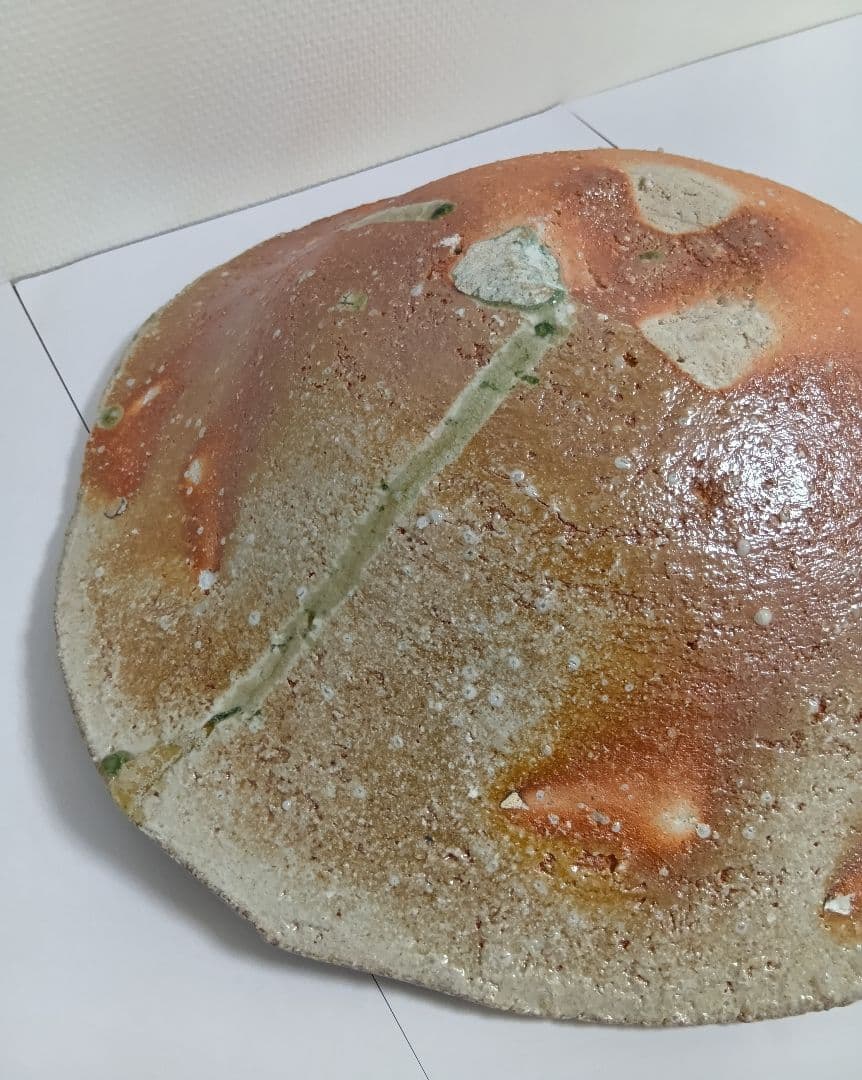 【価格値下げ】丸大皿 花生け お皿 杉本貞光 作