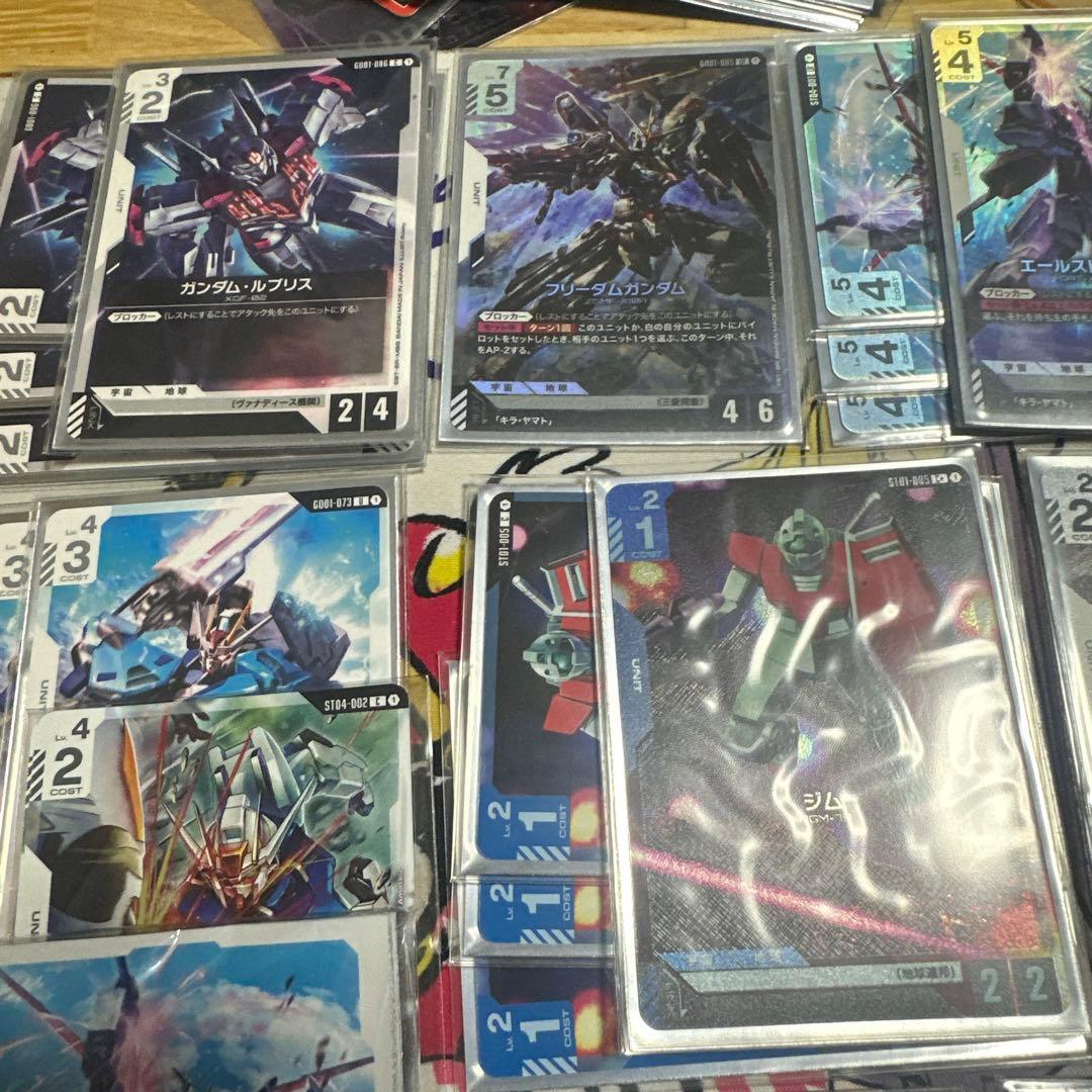 ガンダムカードゲーム　青白ガンダム　デッキ　GCG