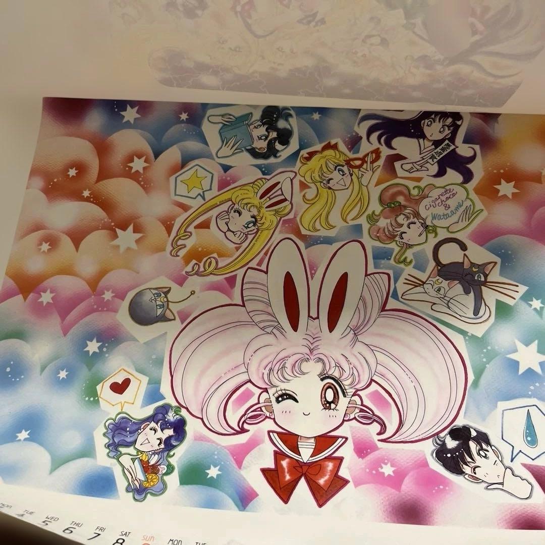 希少】当時物 1994年 美少女戦士セーラームーン カレンダー 武内直子 原作