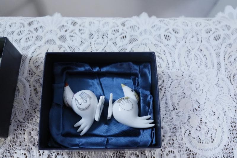 ◇Meissen マイセン コミックバード2体セット フィギュリン 置物 陶器