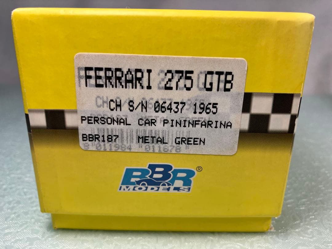 バティスタ・ピニンファリーナ パーソナル使用 Ferrari275GTB