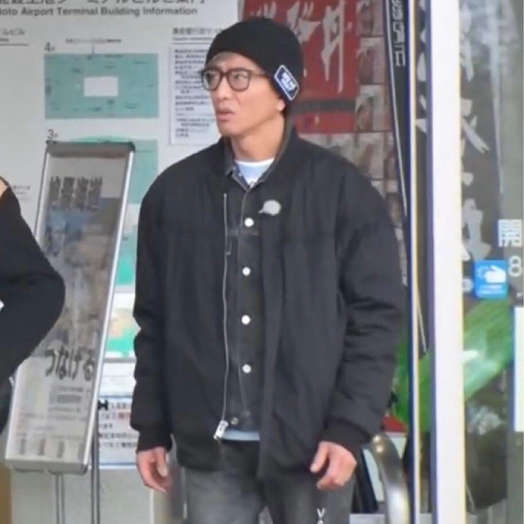 新品】M 黒金 ダービーオブサンフランシスコ ダービージャケット 木村拓哉