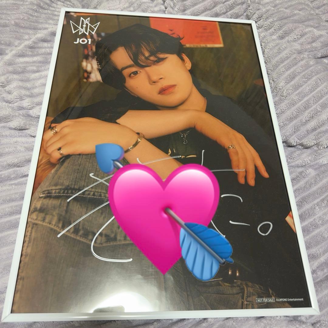 JO1 木全翔也 個別サイン ポスター JO1 木全翔也 個別サイン ポスター JO1 木全翔也 個別サイン ポスター