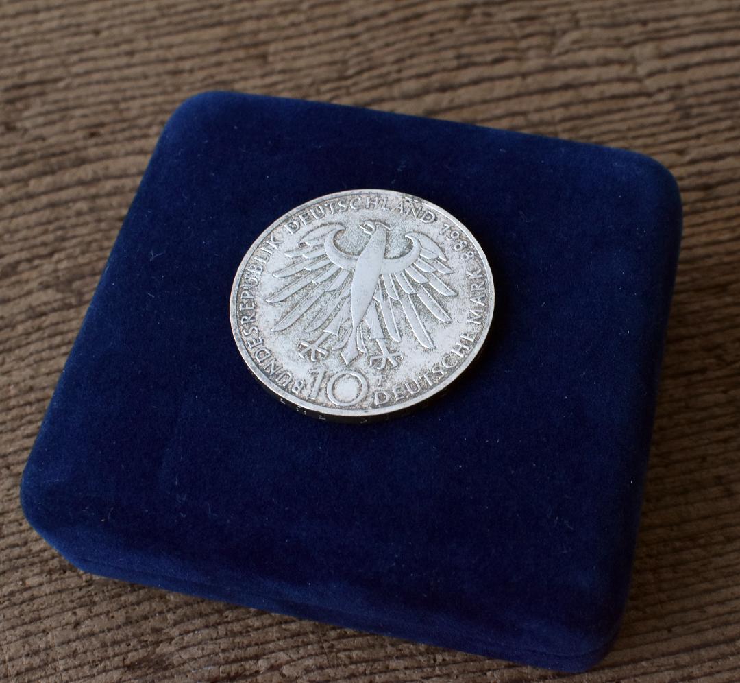 CONTAX 60周年記念 10マルク コンタックス 銀貨 コイン メダル - メルカリ