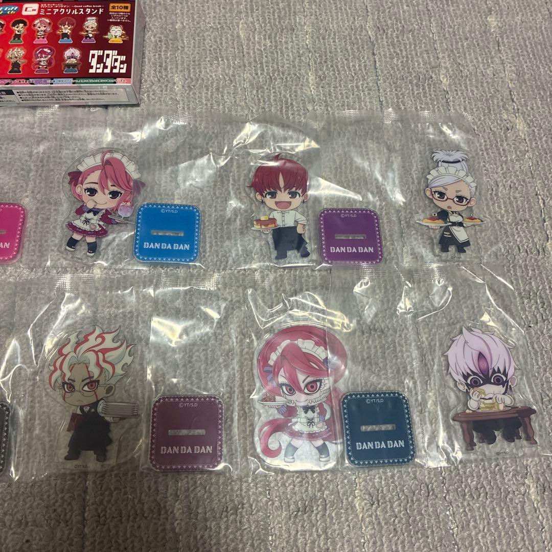 セガ ラッキーくじ ダンダダン アクリルスタンド10個 コンプリート