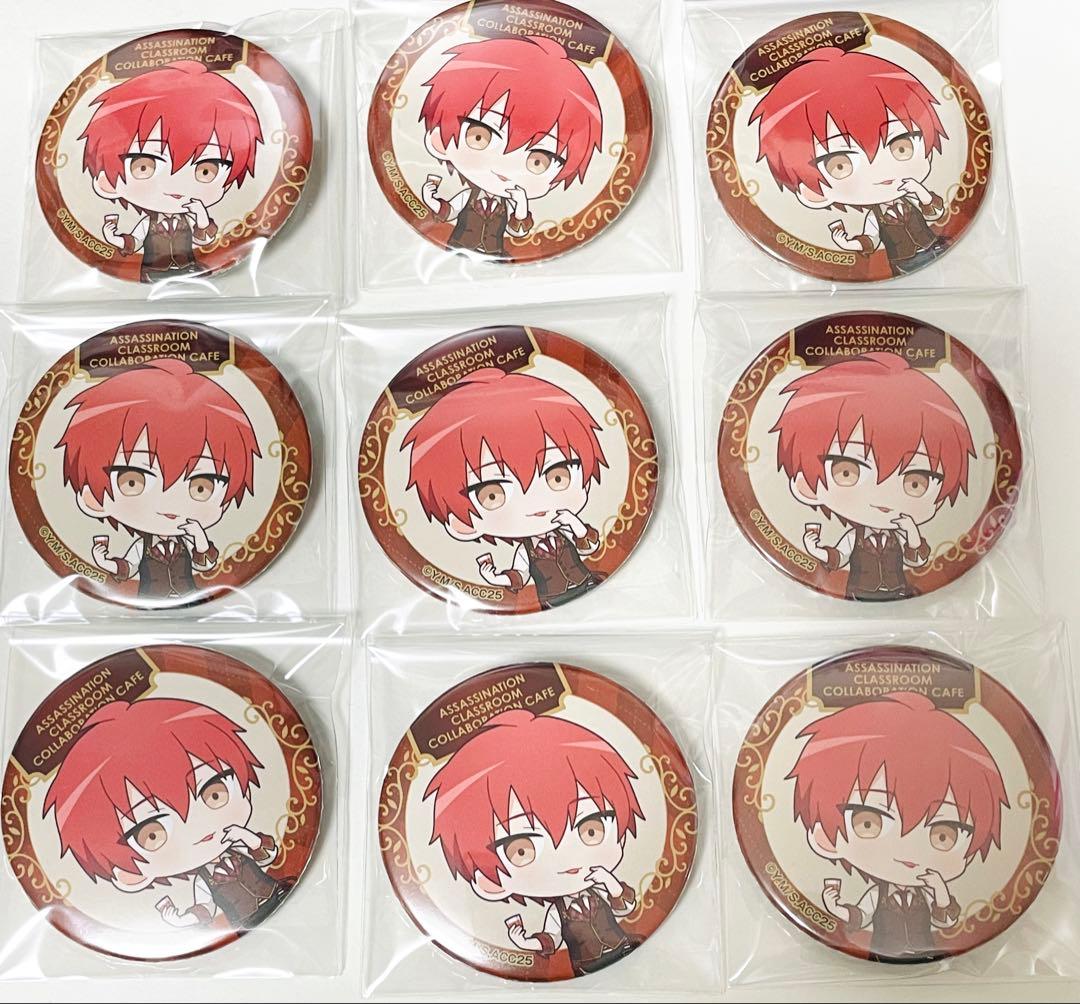 暗殺教室 スイーツパラダイス スイパラ 缶バッジ 赤羽業 カルマ - メルカリ