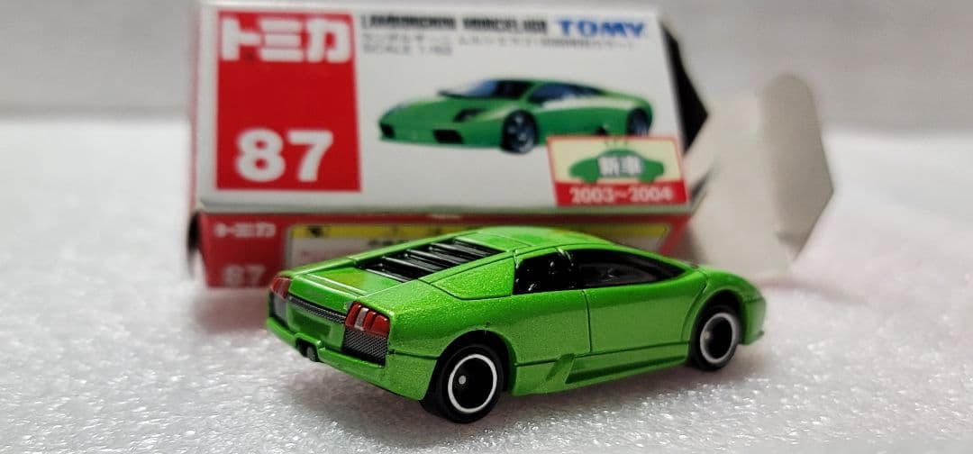 【送料無料】貴重！ ランボルギーニ ムルシエラゴ ミニカー 「 トミカ