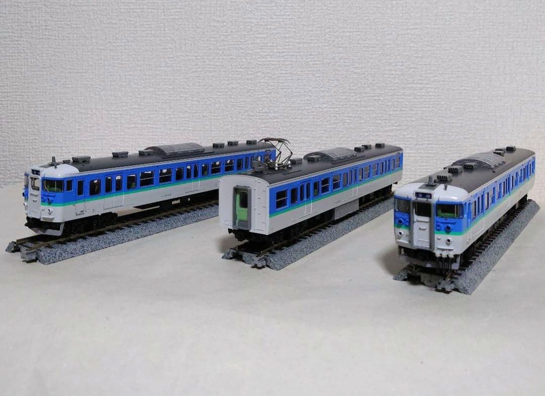 トミックスHO JR115系1000番代（長野色・N編成・リニューアル車）加工品